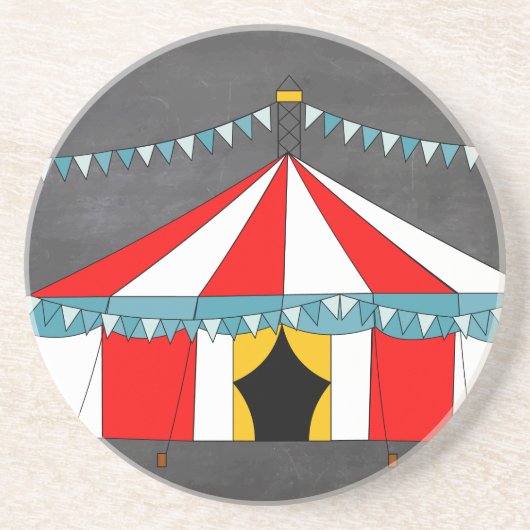 サーカスパーティーギフト コースター (正面)