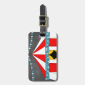 サーカスパーティーギフト ラゲッジタグ (正面縦)