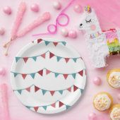 サーカスパーティープレート |カーニバル紙プレート ペーパープレート (パーティー)