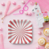 サーカスパーティープレート |カーニバル紙プレート ペーパープレート (パーティー)