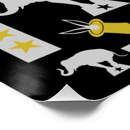 サーカスパーティーポスターとカード ポスター (コーナー)