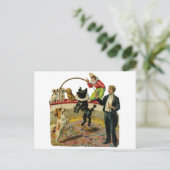 サーカスビクトリアンドッグ、トレーナーピエロ ポストカード (スタンド正面)