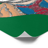 サーカスピエロエメットポートレートポスター ポスター (角)