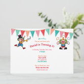 サーカスピエロカラフルカーニバル、子どものプロ 招待状 (スタンド正面)