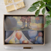 サーカスピエロ2デコページ紙 薄葉紙 (ギフト)