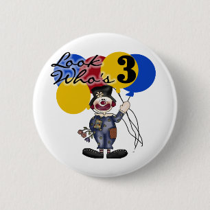 サーカスピエロ3rd誕生日Tシャツとギフト 缶バッジ