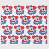 サーカスピエロ ラッピングペーパー (フラット)