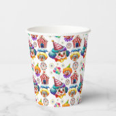 サーカスピエロ 紙コップ (裏面)