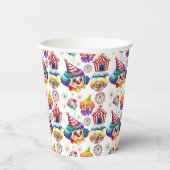 サーカスピエロ 紙コップ (右)