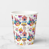 サーカスピエロ 紙コップ (正面)