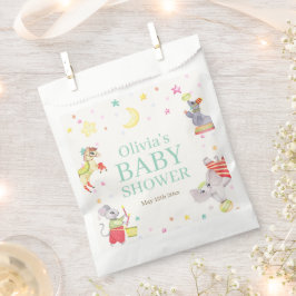 サーカスファンシーカーニバル動物ベビーシャワー フェイバーバッグ