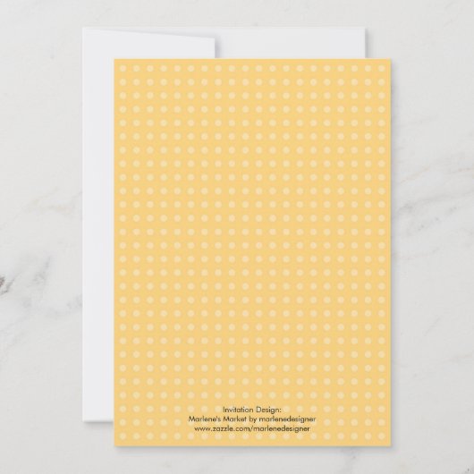 サーカスベビーシャワー招待状 招待状 (裏面)