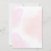 サーカスベビーシャワー 招待状 (裏面)