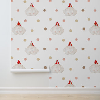 サーカスベビー子供部屋壁紙 壁紙