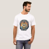 サーカスマジックポスター 猫 かわいい子猫 デザイン - サーカス Tシャツ (正面フル)