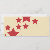 サーカスモダンテント誕生日チケットパーティー 招待状 (裏面)