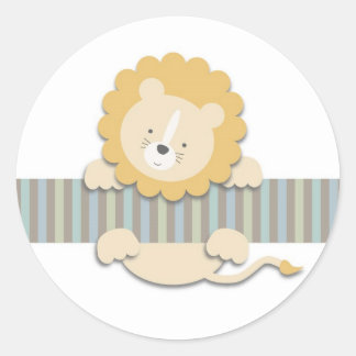 サーカスライオン |シール ラウンドシール