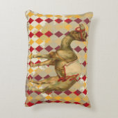サーカスラクダヴィンテージ枕 アクセントクッション (裏面(縦))