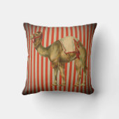 サーカスラクダヴィンテージ枕 クッション (裏面)