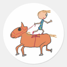サーカス乗馬 ラウンドシール