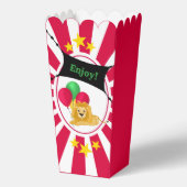 サーカス動物おもしろい子供の誕生日お気に入りボックス フェイバーボックス (正面)