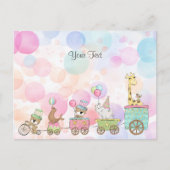 サーカス動物はがき ポストカード (正面)