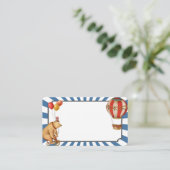 サーカス動物カーニバル座席表ビュッフェ プレイスカード (スタンド正面)