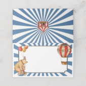 サーカス動物カーニバル座席表ビュッフェ プレイスカード (外部開封)