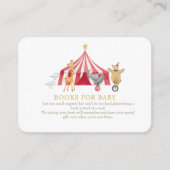 サーカス動物ブックスベビー エンクロージャーカード (正面)