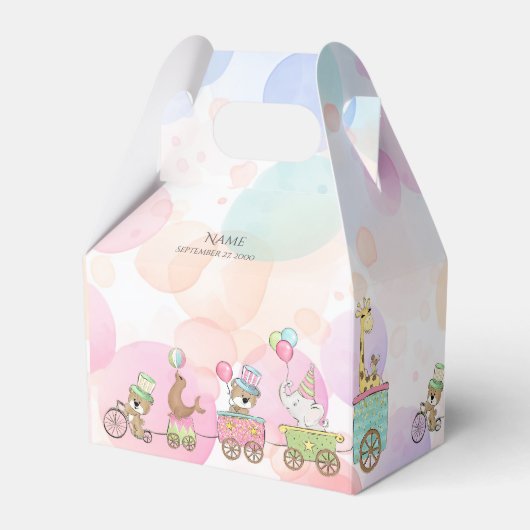 サーカス動物愛護箱 フェイバーボックス (正面サイド)