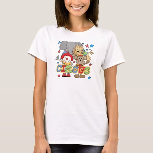 サーカス動物Tシャツとギフト Tシャツ (正面)