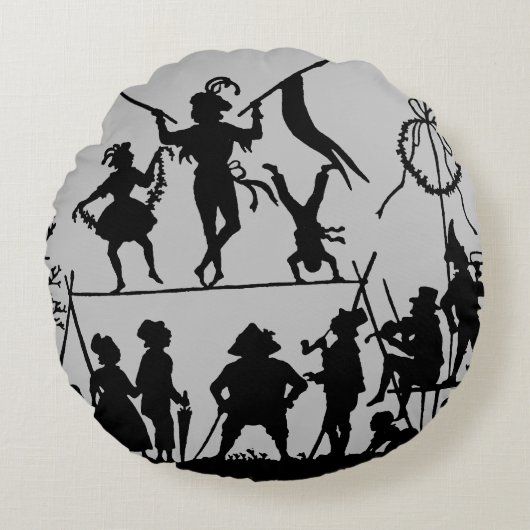 サーカス団 ラウンドクッション (正面)