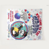 サーカス広告背景 タペストリー (正面(横))