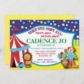 サーカス招待状2 招待状 (正面/裏面)