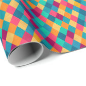 サーカス数々のカラーのロムバス ラッピングペーパー (ロールコーナー)