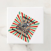 サーカス日が差すこと子供の誕生日パーティーありがとう フェイバータグ (インサイチュ)