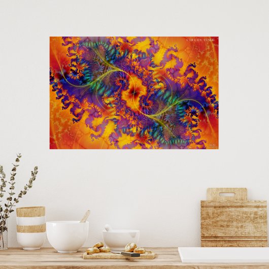 サーカス時間 ポスター (キッチン)