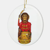 サーカス猿 セラミックオーナメント (左)