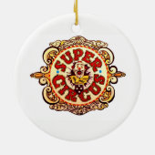 サーカス猿 セラミックオーナメント (裏面)