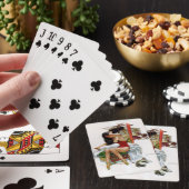 サーカス美しいヴィンテージアートピンアップガール トランプ (インサイチュ)