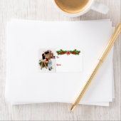 サーカス美しいヴィンテージアートピンアップガール ラベル (インサイチュ)