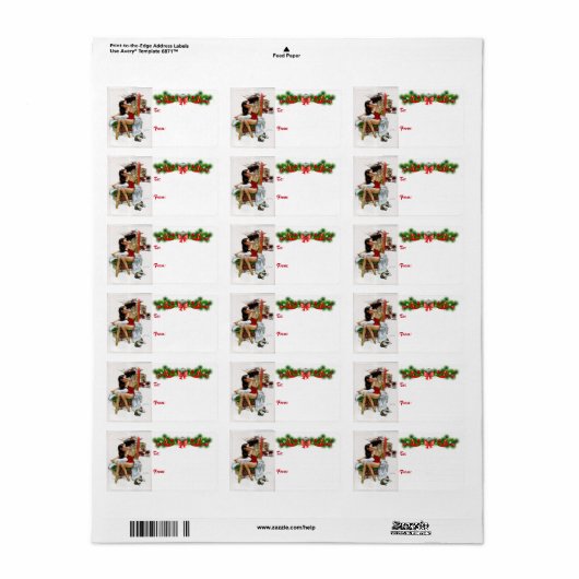 サーカス美しいヴィンテージアートピンアップガール ラベル (フルシート)