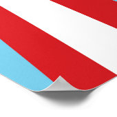 サーカス背景、カーニバル誕生日の背景 ポスター (角)