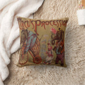 サーカス行列 クッション (ブランケット)