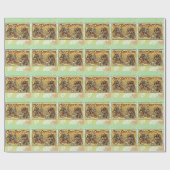 サーカス行列 ラッピングペーパー (フラット)