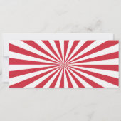 サーカス誕生日の招待ヴィンテージカーニバルチケット 招待状 (裏面)