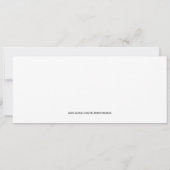 サーカス誕生日チケット 招待状 (裏面)