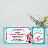 サーカス誕生日パス 招待状 (スタンド正面)