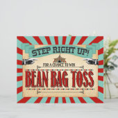 サーカス誕生日パーティーゲームサイン豆バッグトス (スタンド正面)