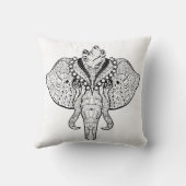 サーカス象の落書き クッション (裏面)